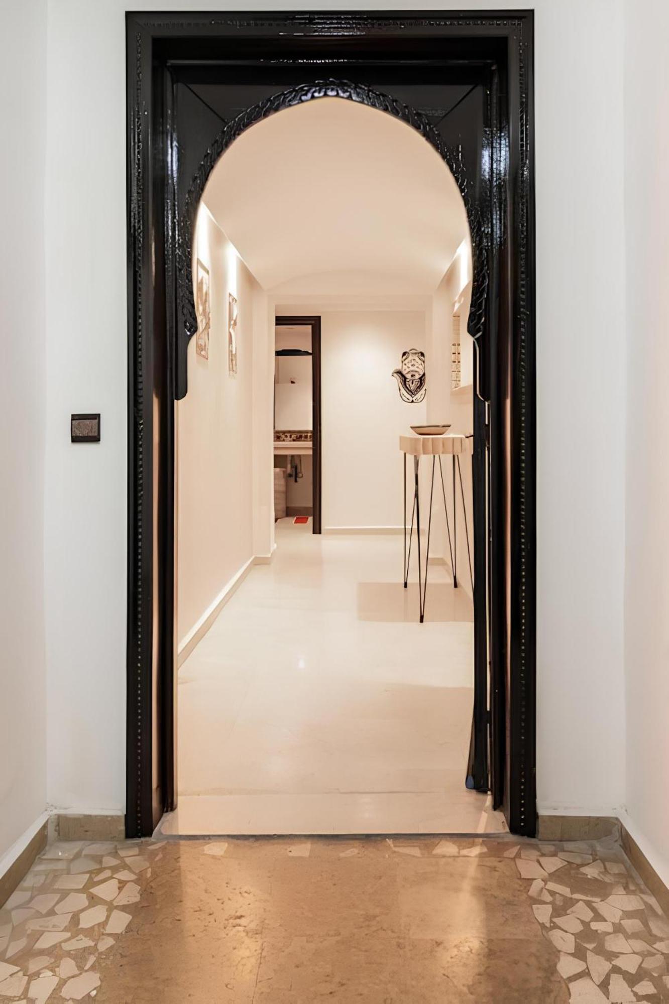 C-Appartement De Luxe Plein Centre De Gueliz Avec Piscine Parking Wifi Netflix Marrakesh Exteriör bild